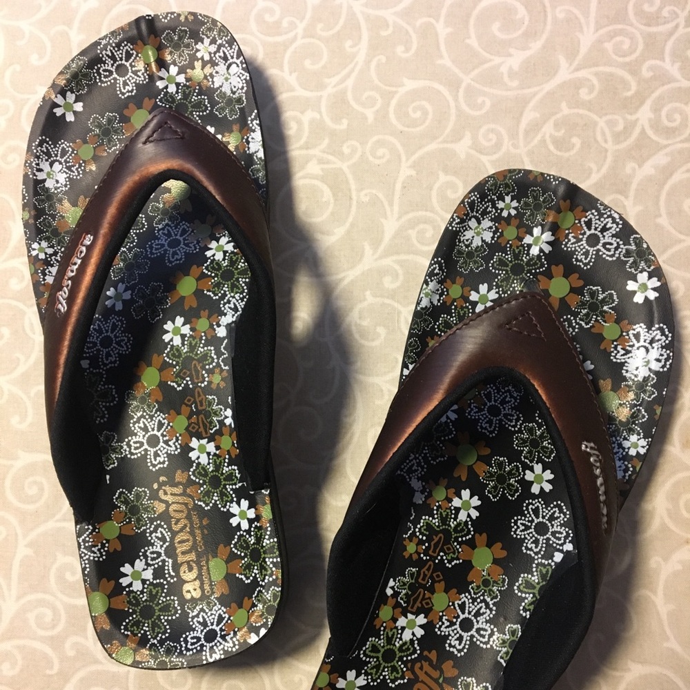 Aerosoft Anette Brown Sandal